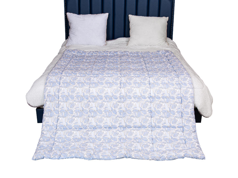 Fırçalanmış kumaş baskılı yorgan