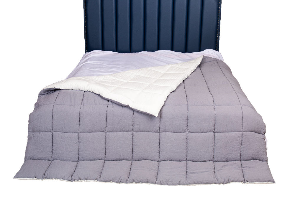 Cilt dostu yumuşak su yıkanmış yorgan